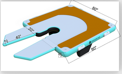 eFoil Hydrofoil Docking Station