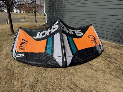 Used 2017 Slingshot Rally 8m Kiteboarding Kite