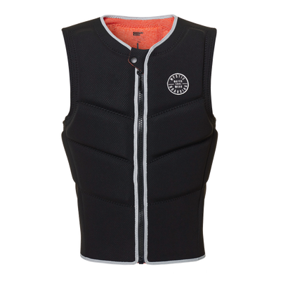 2023 Mystic Foil Impact Vest - Front Zip - Black