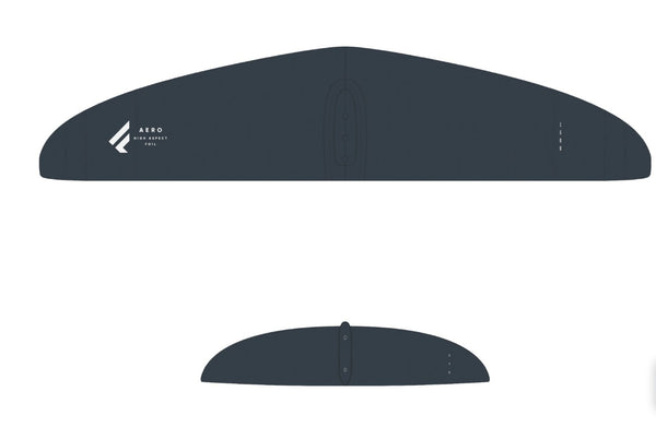 Fanatic Foil Wing Set Aero High Aspect Front & Rear Wing -  houstonkiteboarding