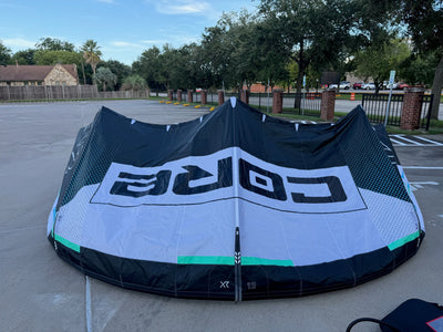 Used Core XR8 12M Kiteboarding Kite Black