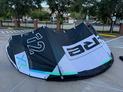 Used Core XR8 12M Kiteboarding Kite Black