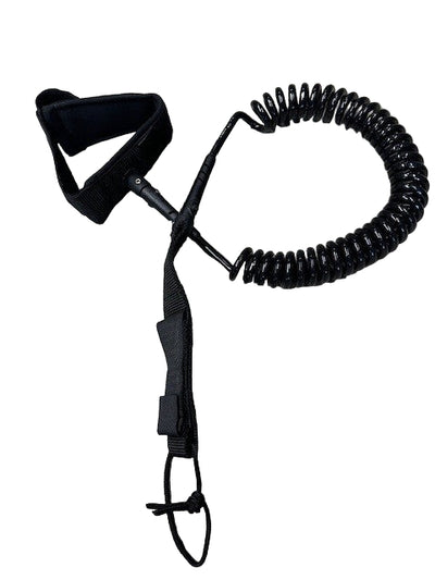 Ankle Board Leash 8' Long Coil