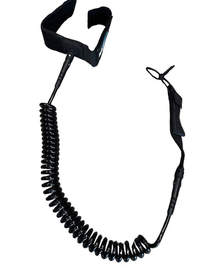 Ankle Board Leash 8' Long Coil