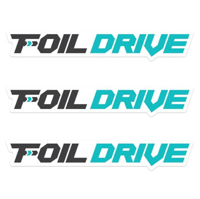 Foil Drive Bumper Sticker (3 Pack)