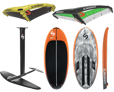 Slingshot Flow Craft Wing Foil Package Plus One-Lock