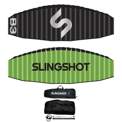 Slingshot B3 3 Meter Trainer Kite - old spikey ball logo