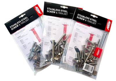 Axis Stainless Steel Hardware, Tool, and T-nut Kit