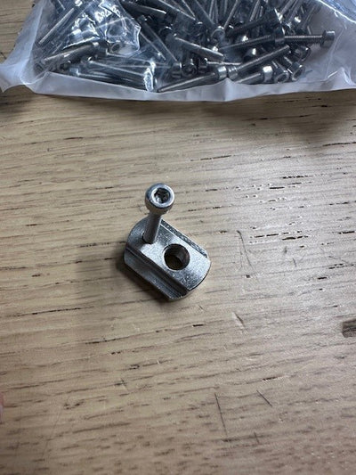 FoilDrive T-nut locking Socket Head Bolts.