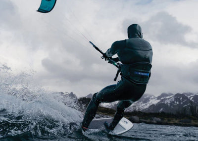 2023 Mystic Stealth Waist Harness - Blue / Black