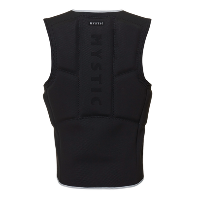 2023 Mystic Foil Impact Vest - Front Zip - Black