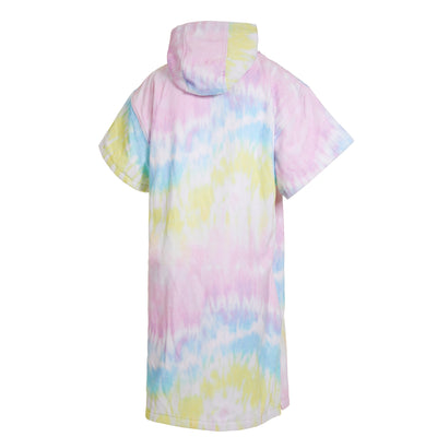 Mystic Poncho Velour AOP - Rainbow