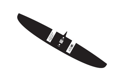 Axis Foils 450/67mm Progressive Carbon Rear Stabilizer