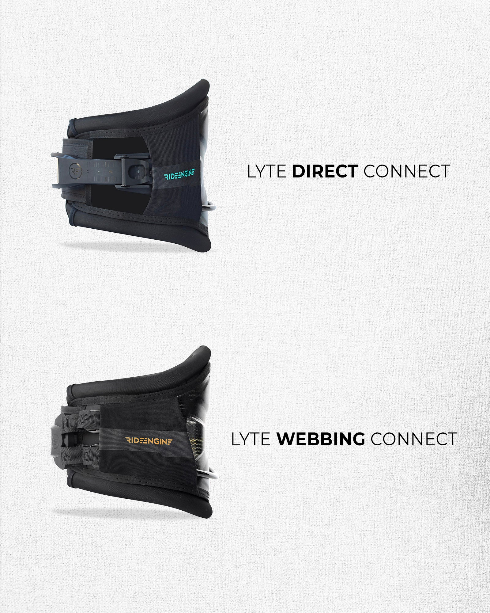 Lyte Direct Connect Black Harness Ride Engine 2022 houstonkiteboarding
