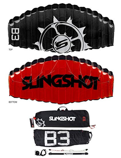 Slingshot B3 3 Meter Trainer Kite - old spikey ball logo